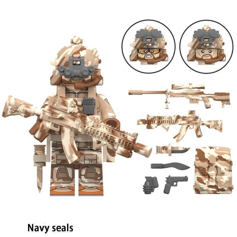 Special Forces Army Commandos Variations Custom Mini figures