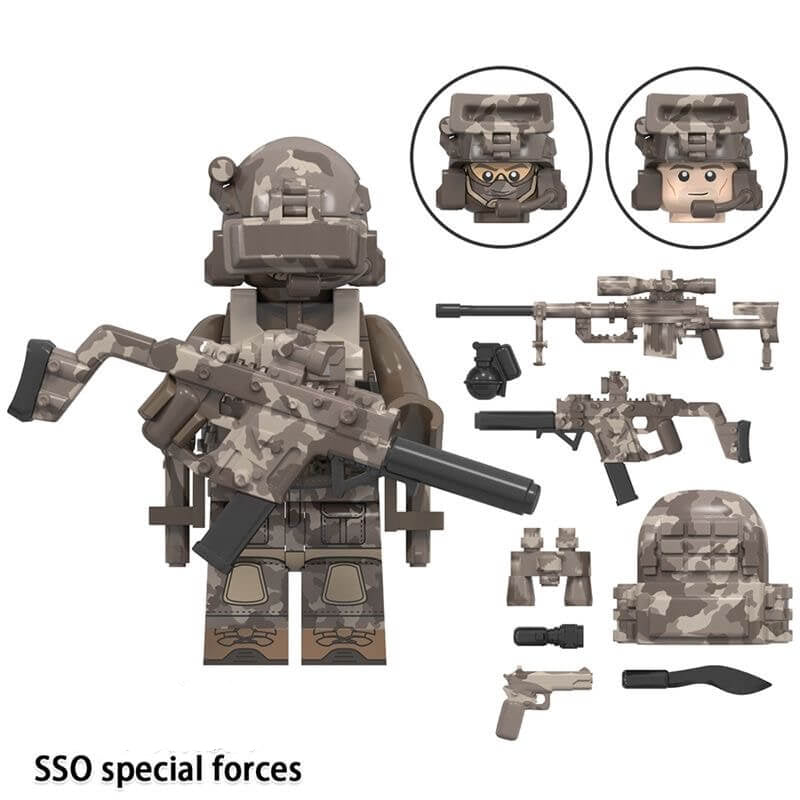 Special Forces Army Commandos Variations Custom Mini figures