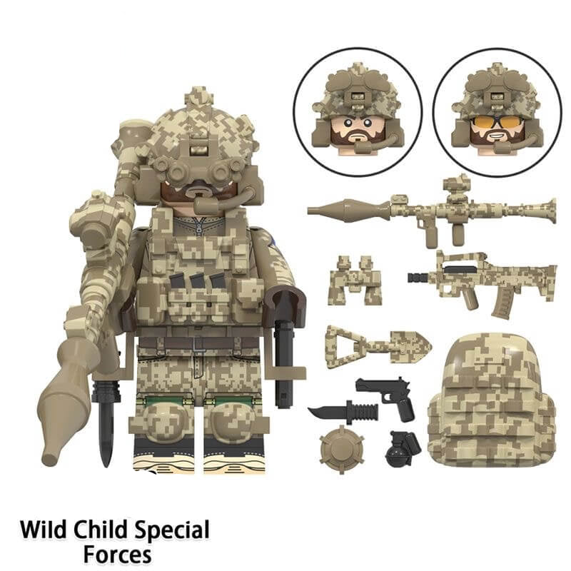 Special Forces Army Commandos Variations Custom Mini figures